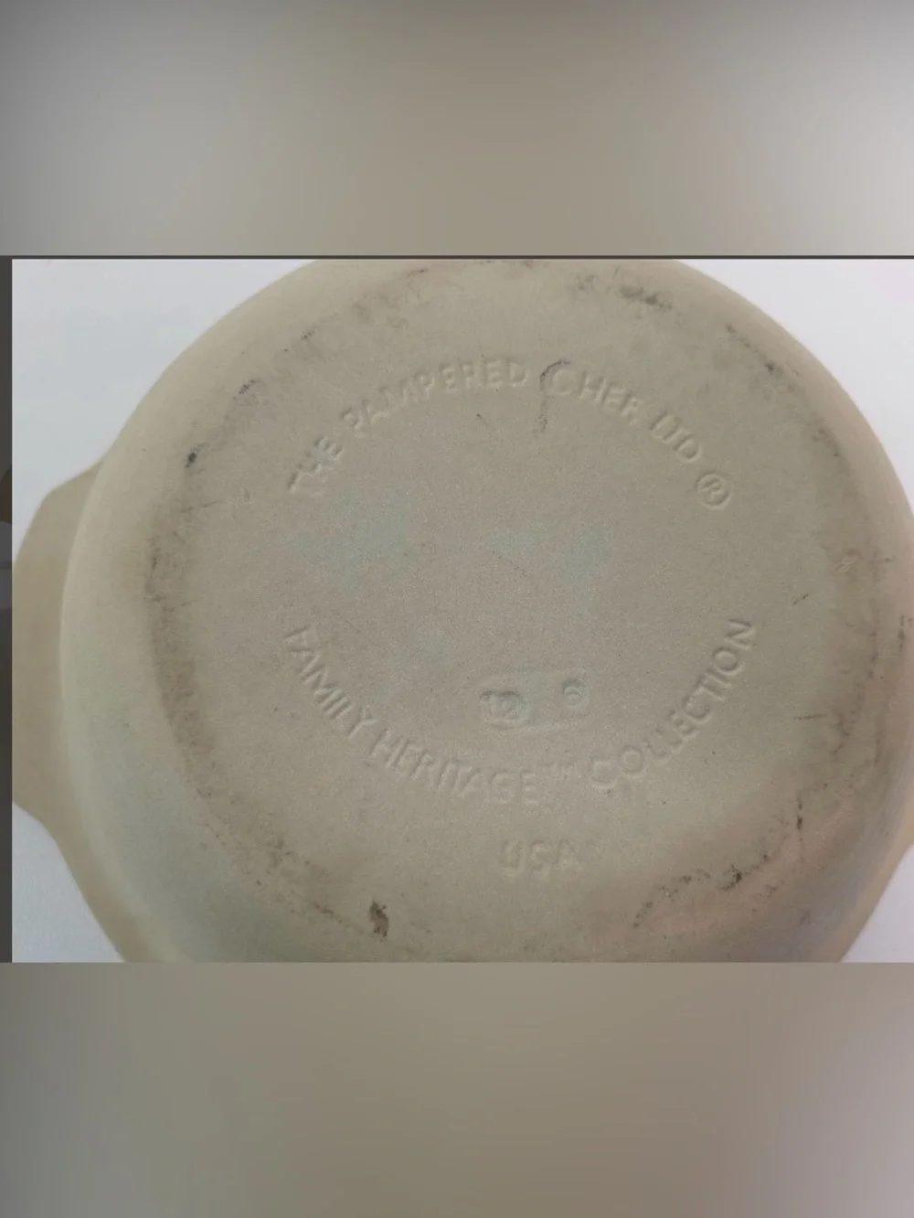 Pampered Chef Family Heritage Baking Bowl